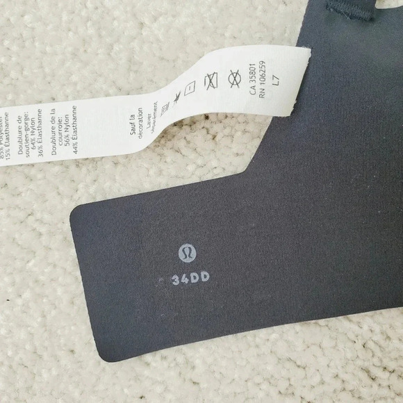Lululemon hold  true bra black - Picture 6 of 7